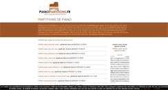 Desktop Screenshot of pianopartitions.fr